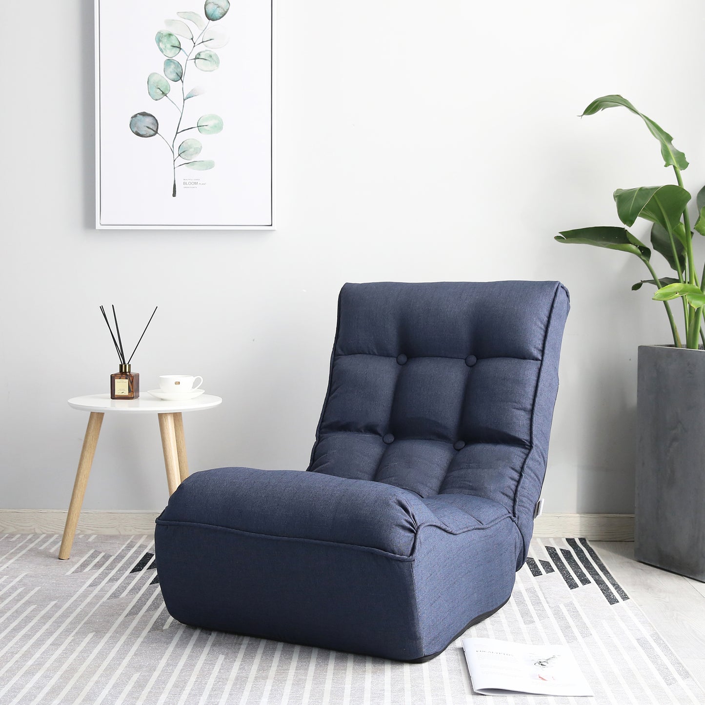 Single sofa reclining chair Japanese chair lazy sofa