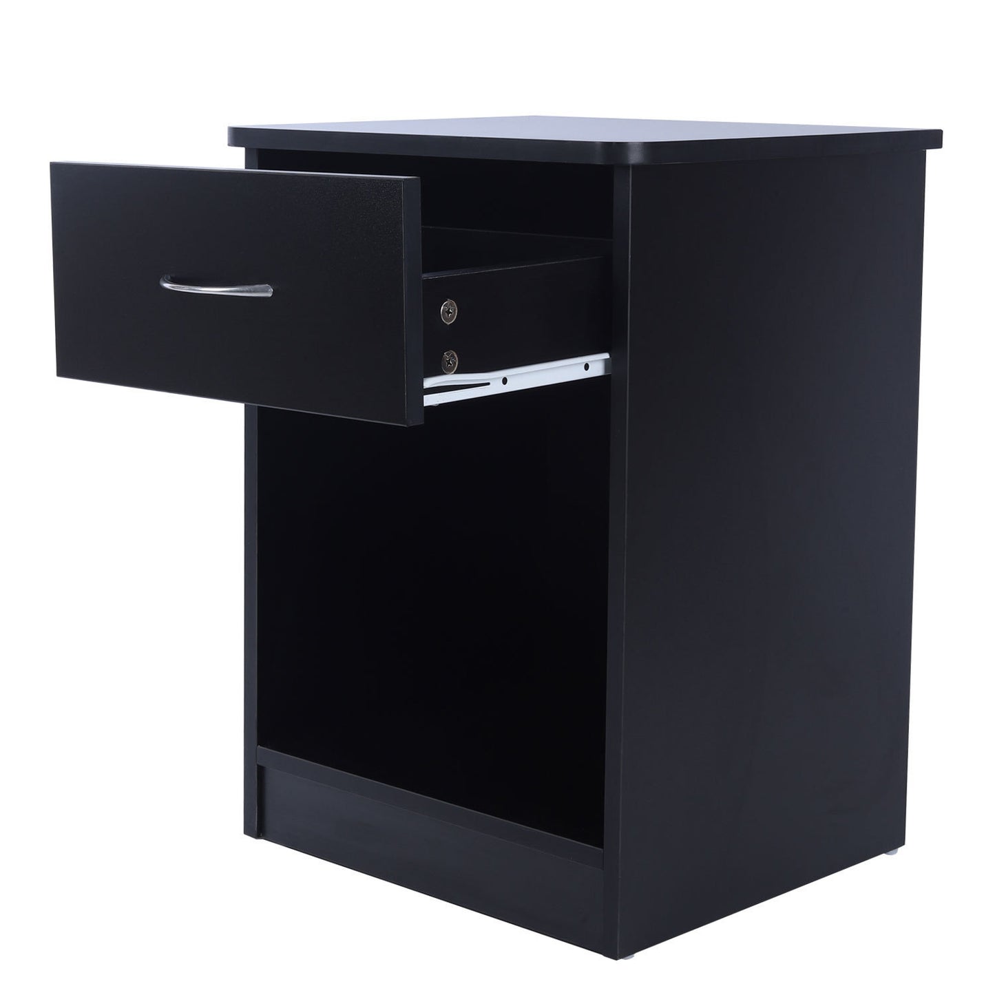 2 pcs of lack nightstand with Drawers(Black)