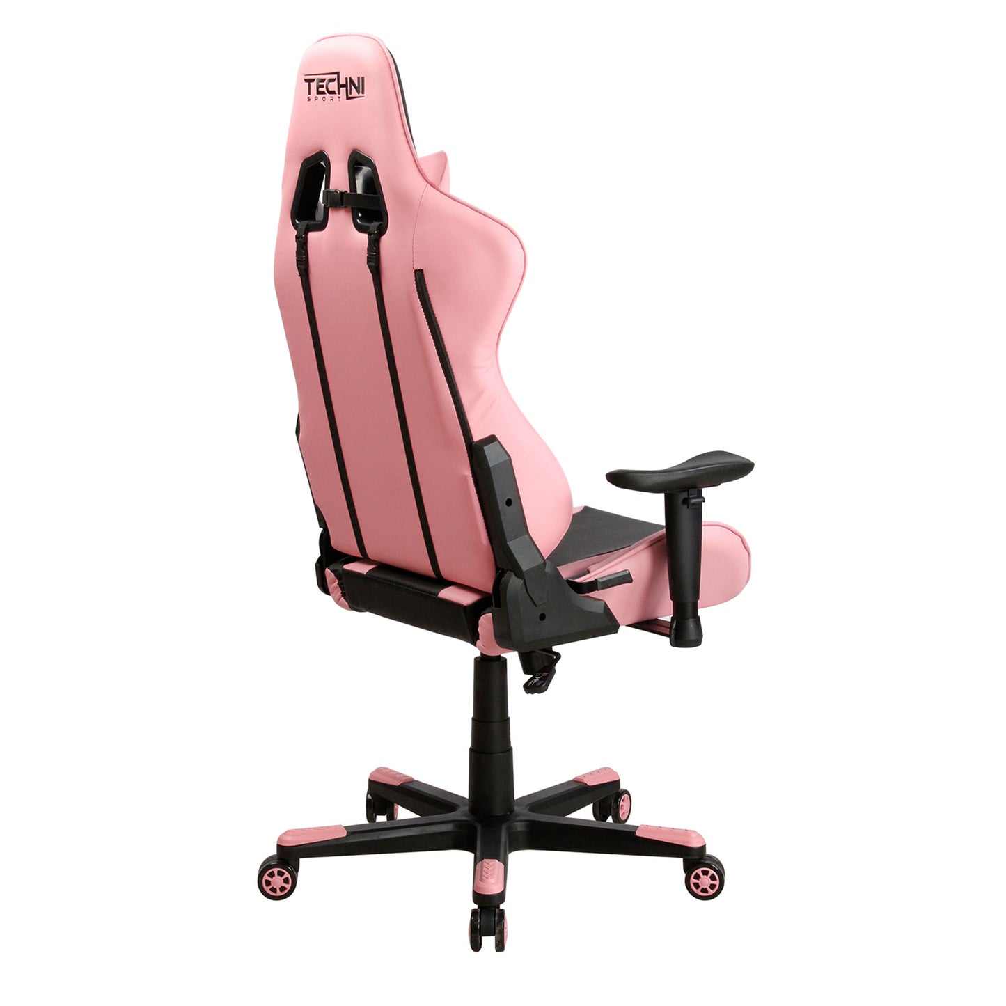 Sport TS-4300 Ergonomic High Back Racer Style PC Gaming Chair, Pink