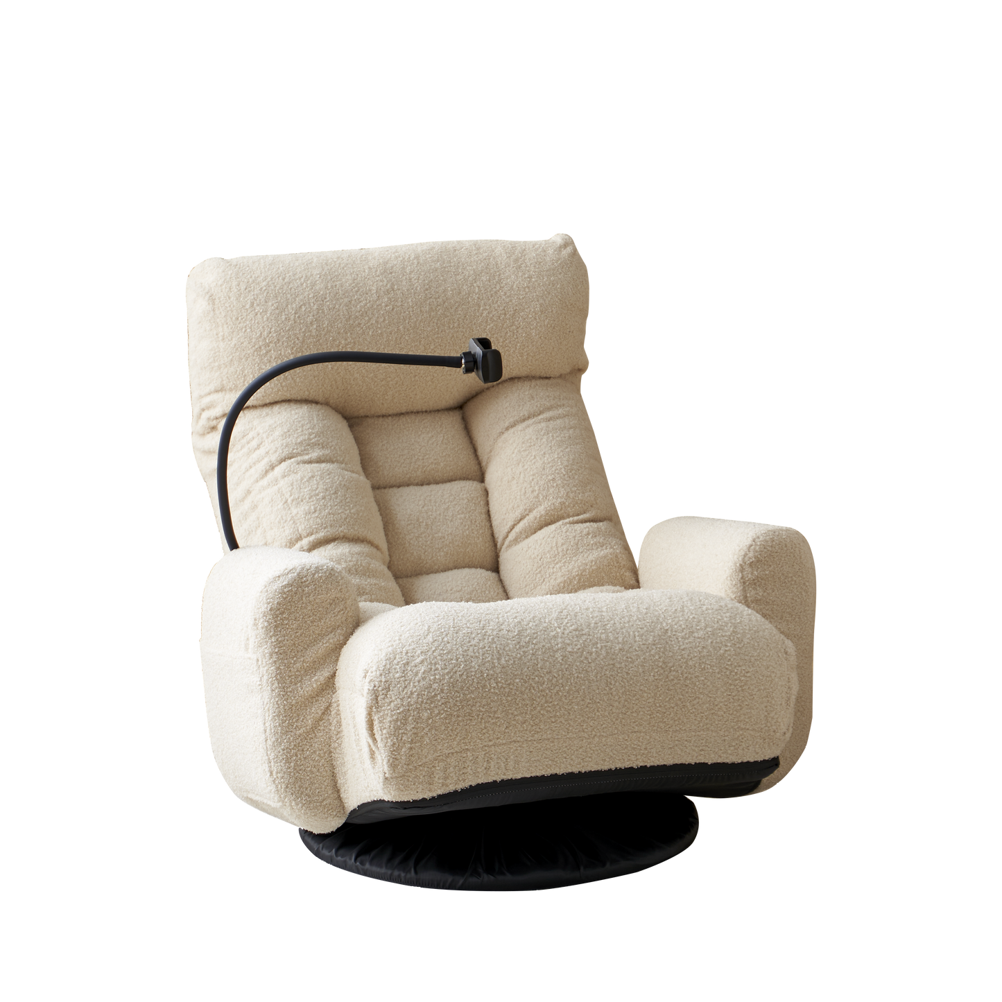 Adjustable head and waist, 360 degree rotatable sofa chair