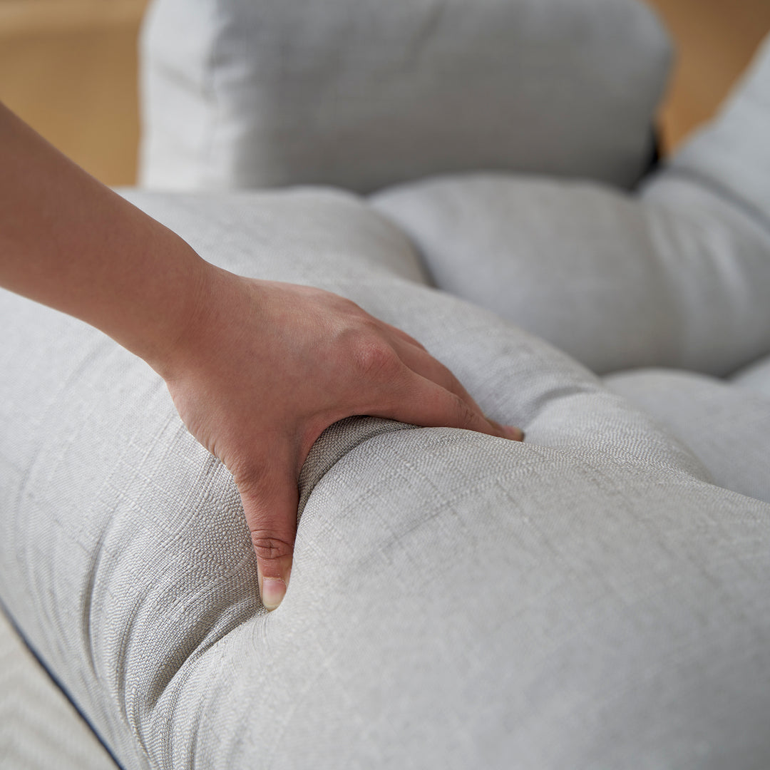 Adjustable head and waist, 360 degree rotatable sofa chair