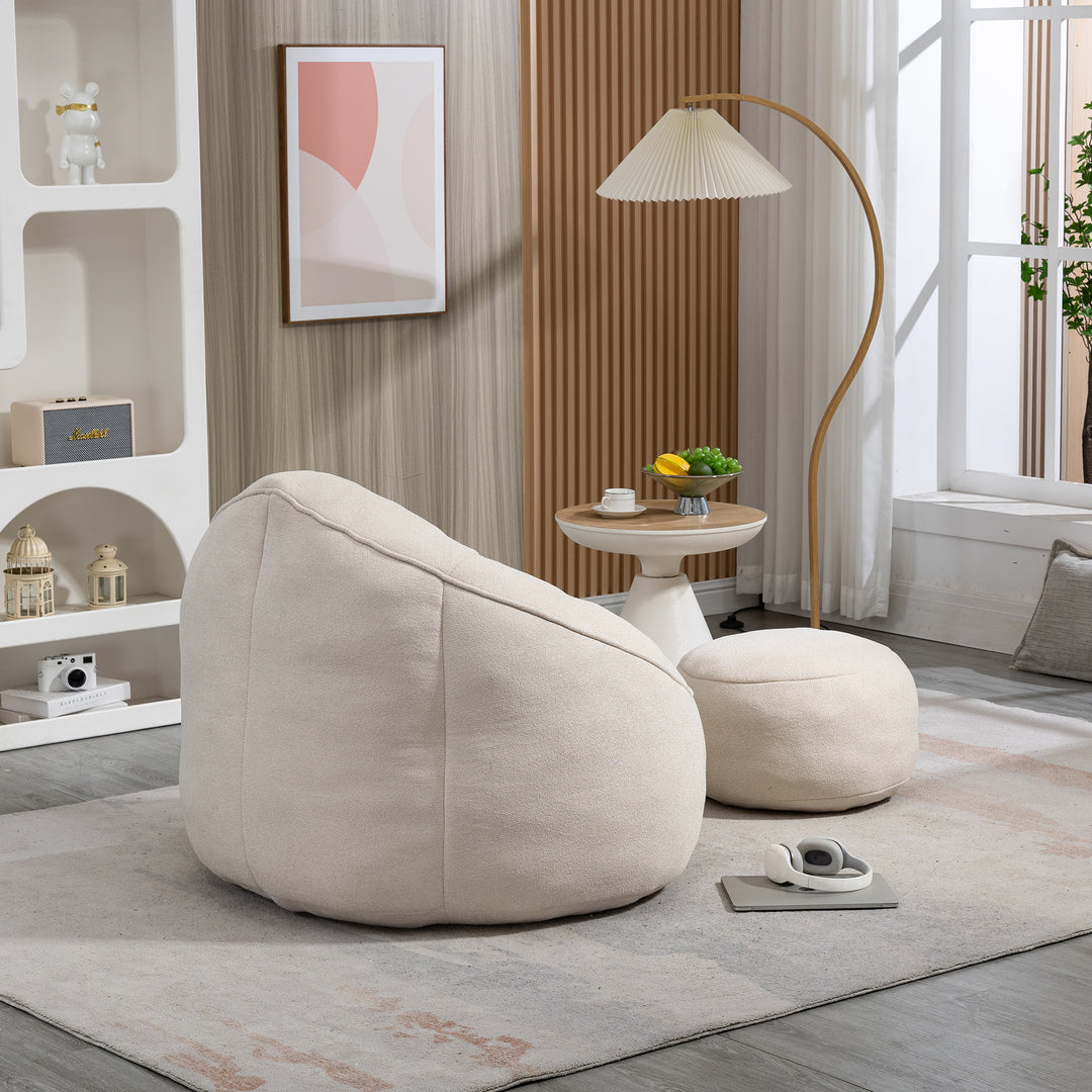 Bedding Bean Bag Sofa Chair High Pressure Foam Bean Bag Chair
