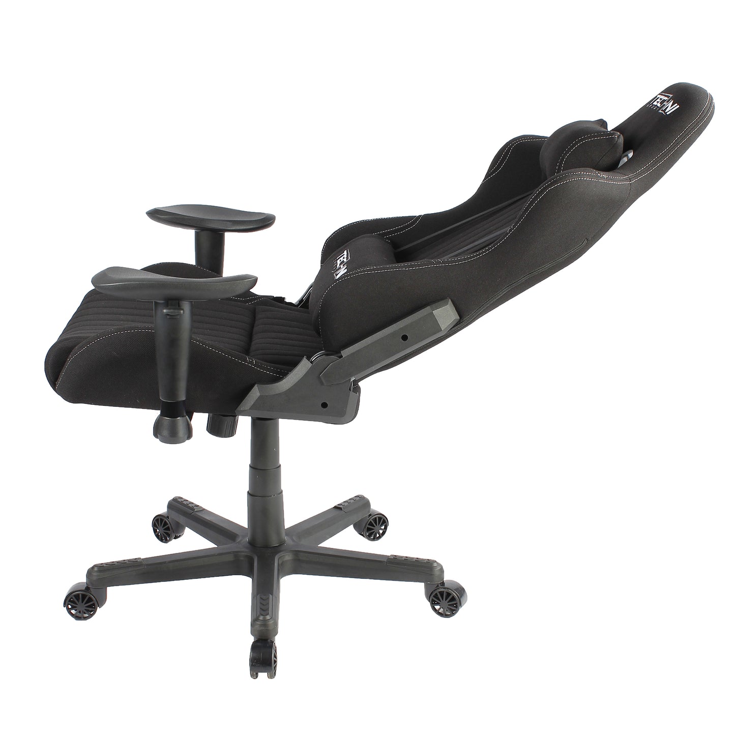 Sport TS-F44 Fabric Ergonomic High Back Racer Style PC Gaming Chair, Black