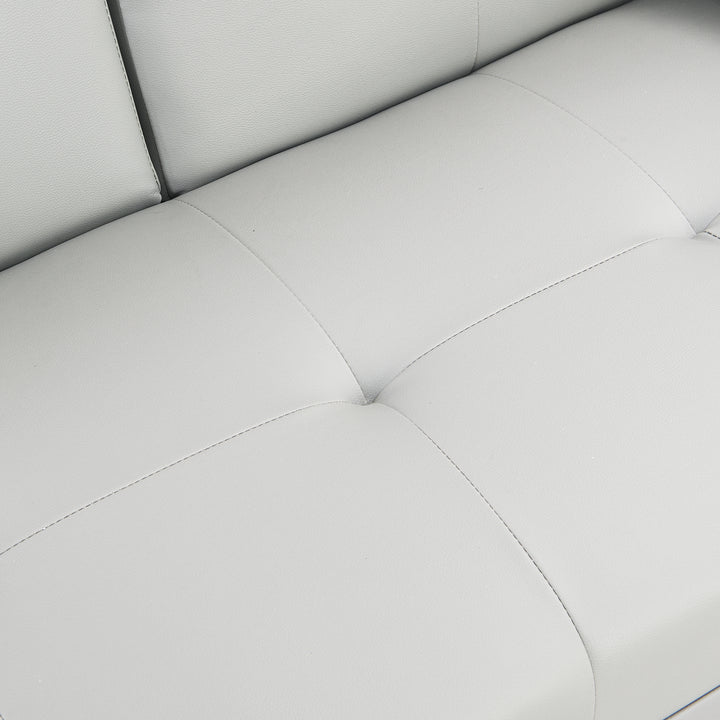 Sofa Bed with Armrest two holders WOOD FRAME