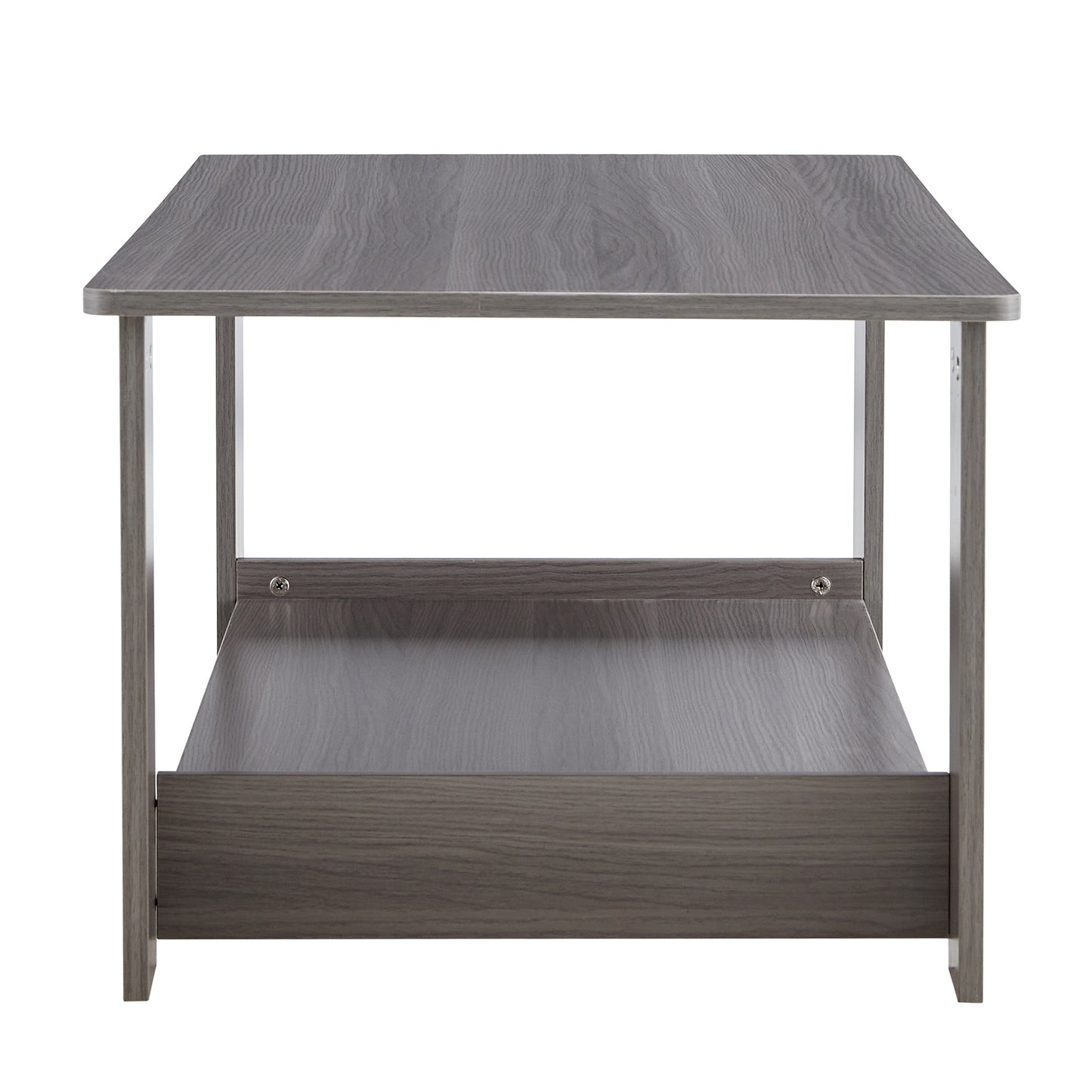 A gray textured coffee table,tea table.43.3"*21.6"*16.5"