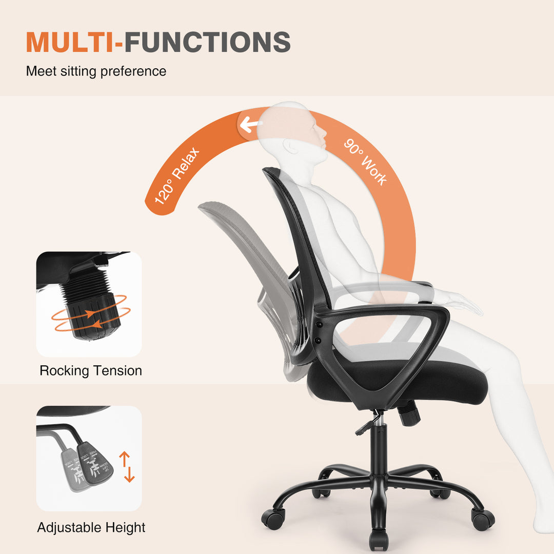 Ergonomic Office Chair Home Desk Mesh Chair