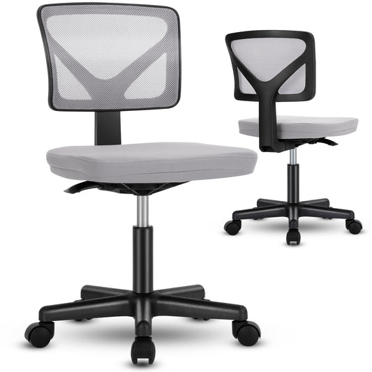 Desk Chair Small Home Office Chair with Lumbar Support