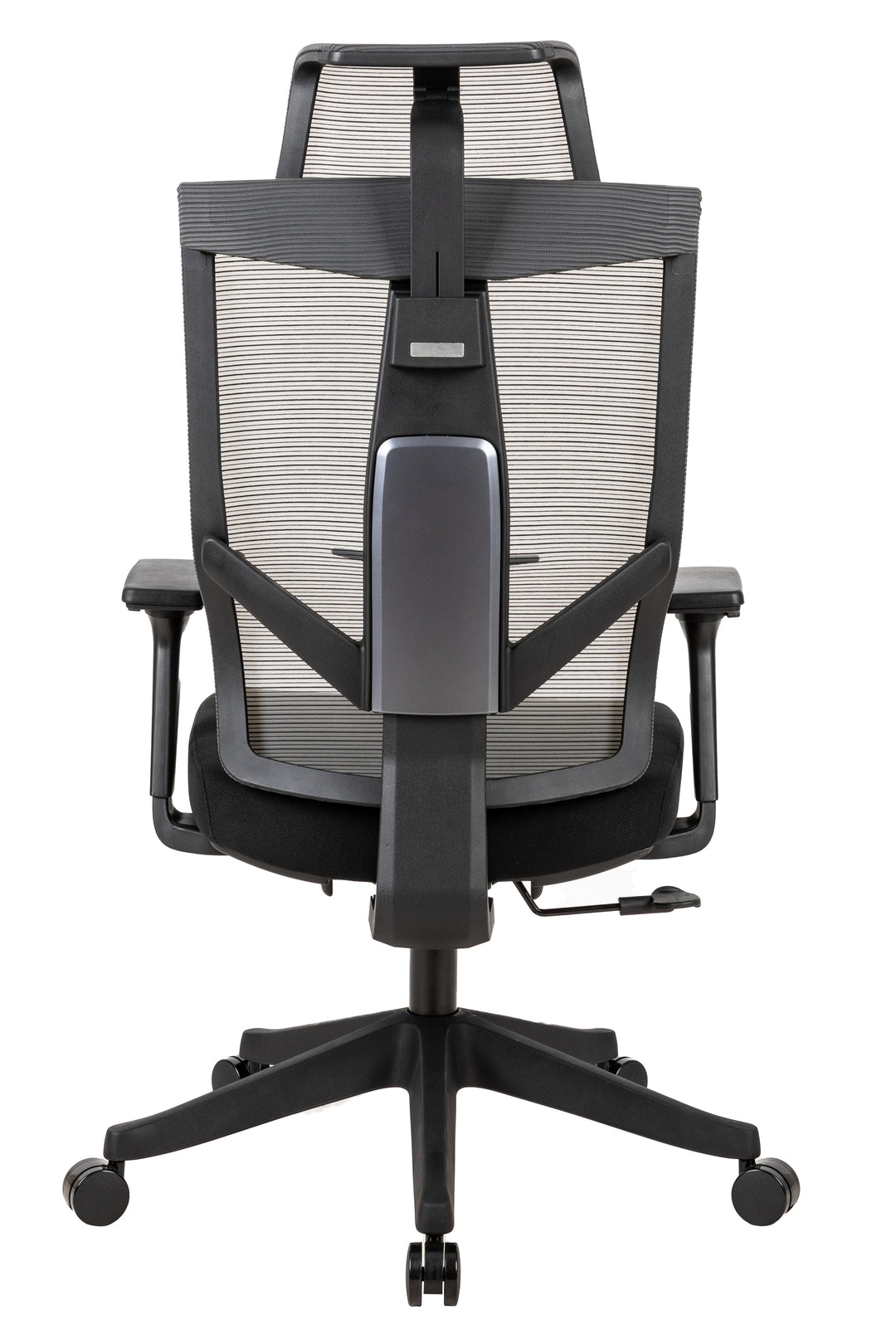 Excustive office chair with headrest and 2D armrest