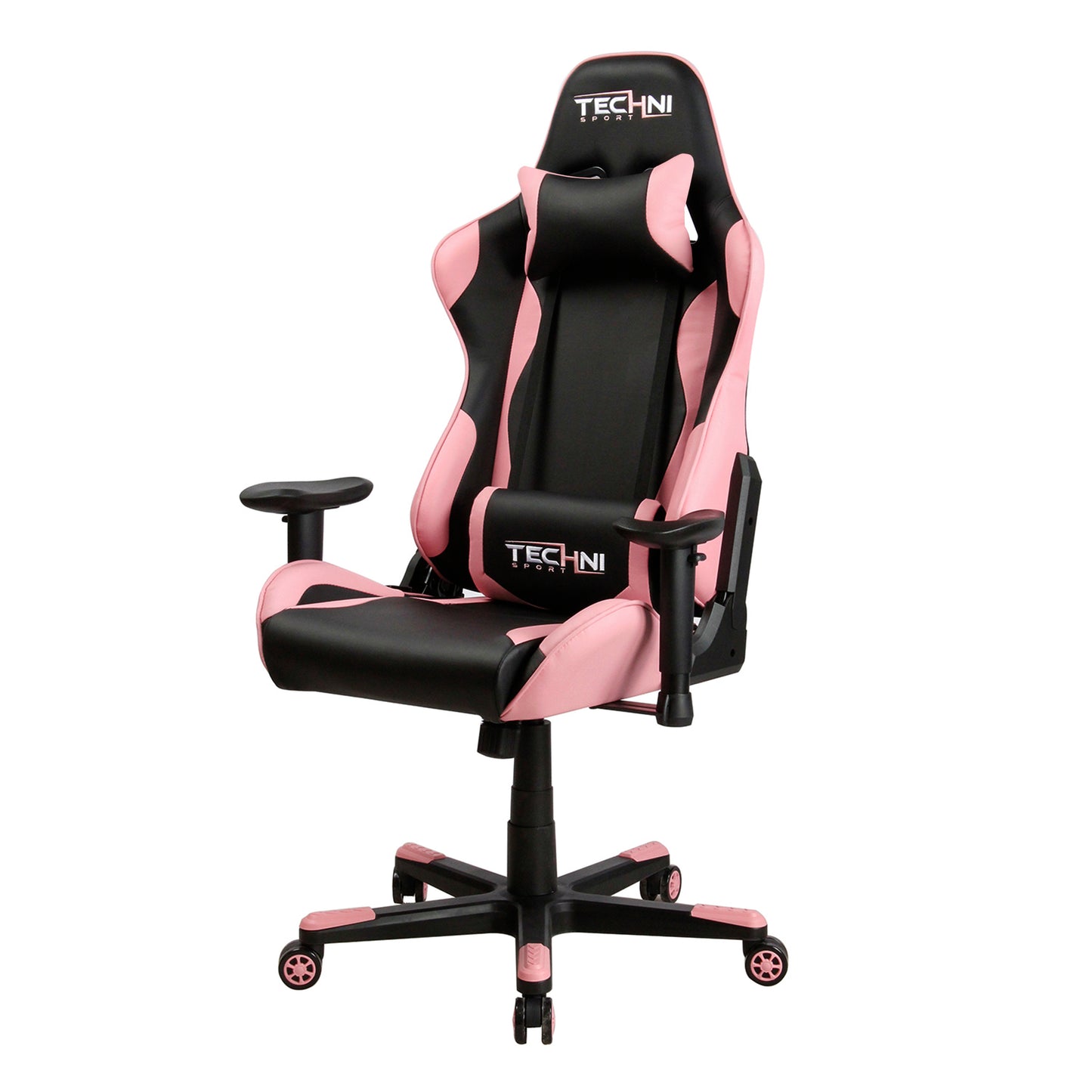 Sport TS-4300 Ergonomic High Back Racer Style PC Gaming Chair, Pink