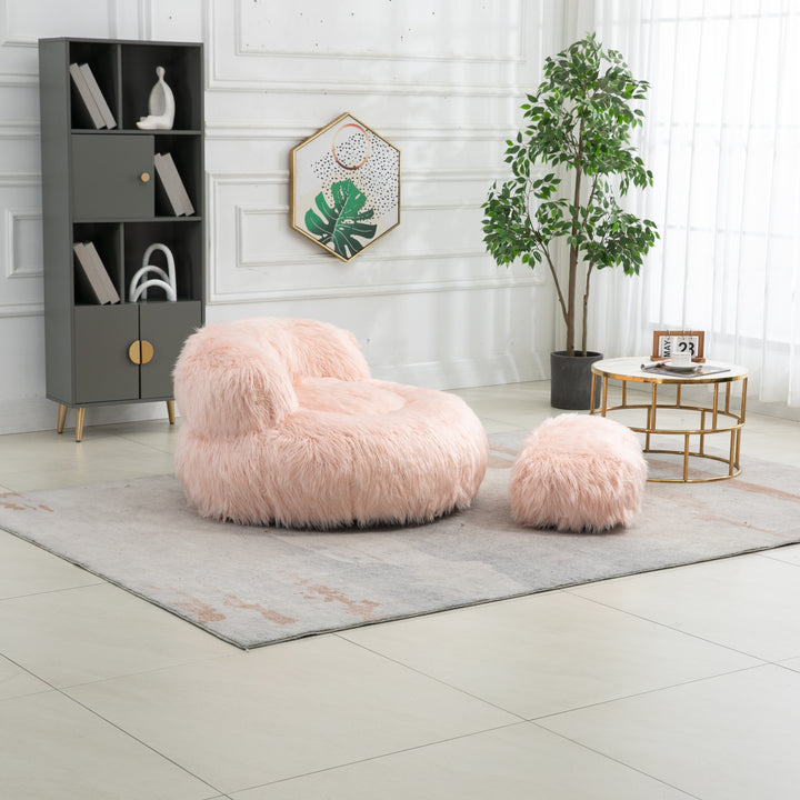 Bean Bag Chair, Floor Sofa with Handle,Accent Sofa Chair