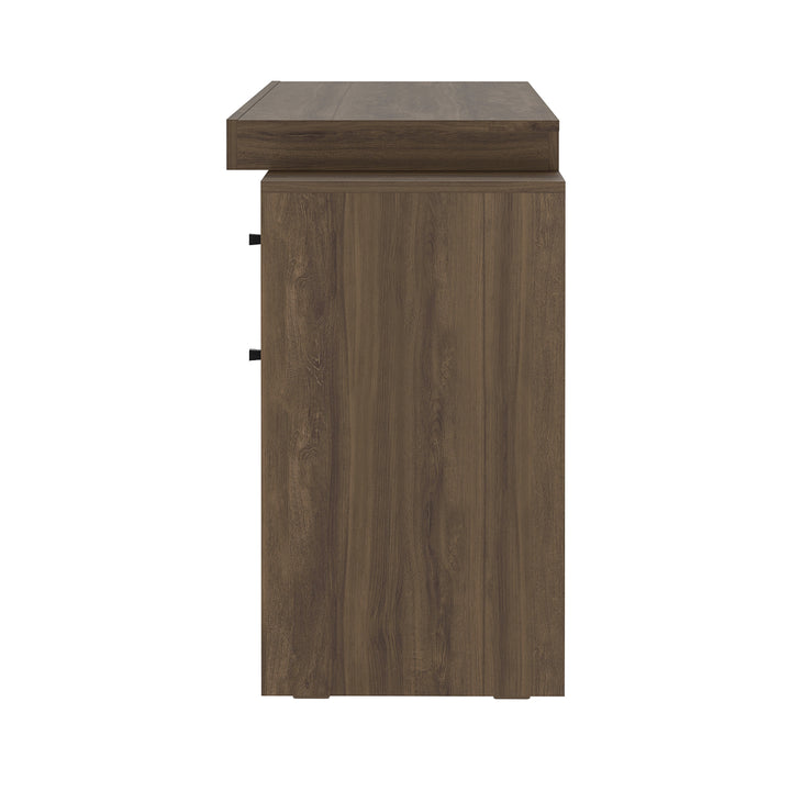 Expandable Home Office Desk, Walnut